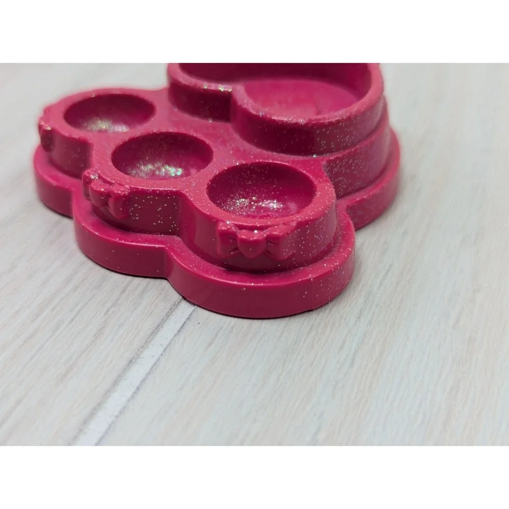 Barbie‎ Dog Pet Accessories Glitter Bowl Poo Bin Shovel paradise barking pup